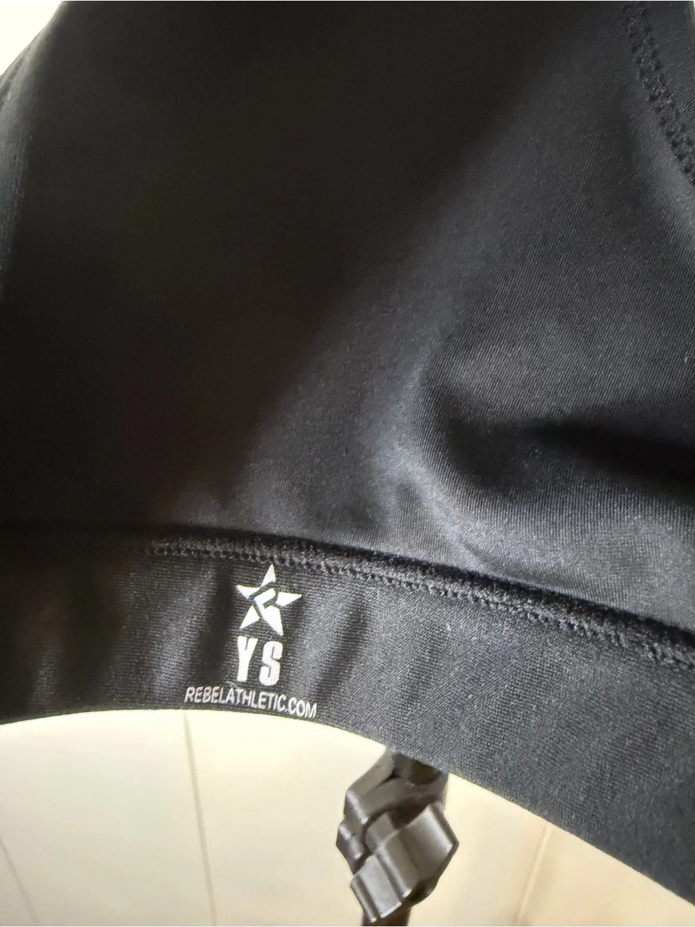 Rebel Athletics black racerback